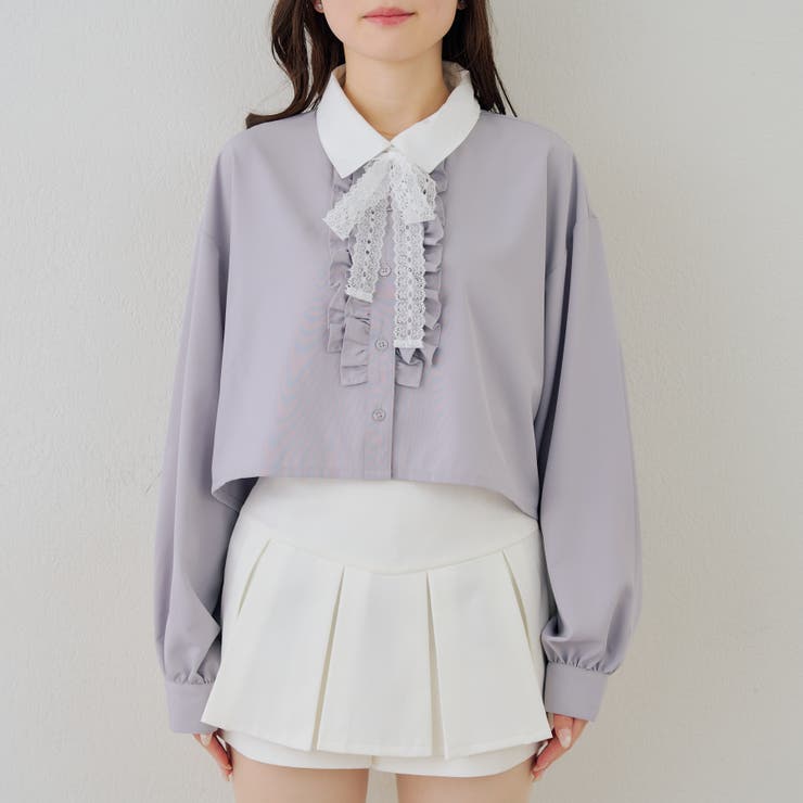 フリルブラウス | NICE CLAUP / OLIVE des OLIVE　OUTLET | 詳細画像18 