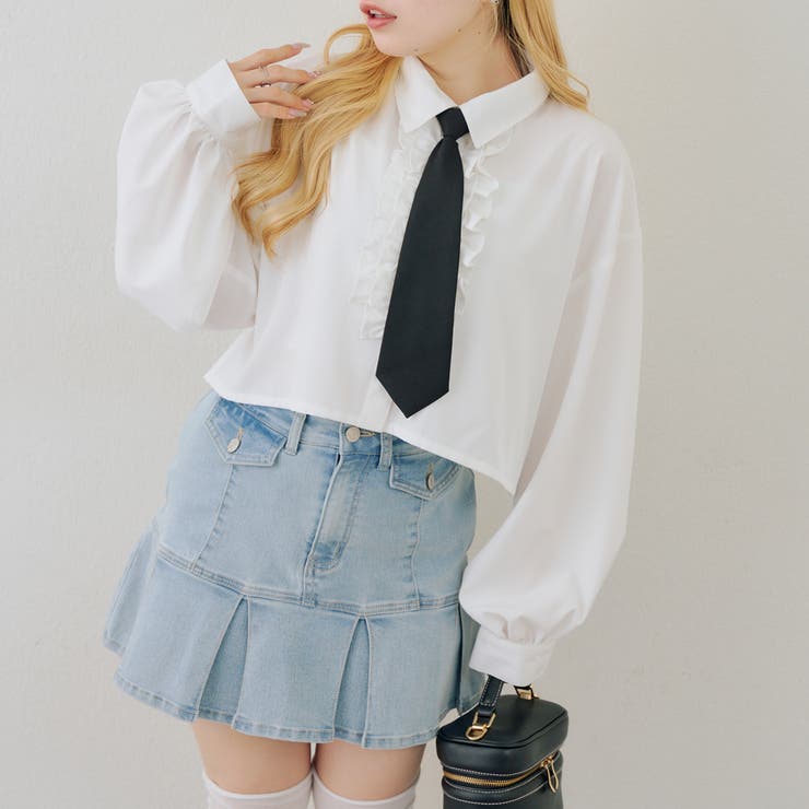 フリルブラウス | NICE CLAUP / OLIVE des OLIVE　OUTLET | 詳細画像20 