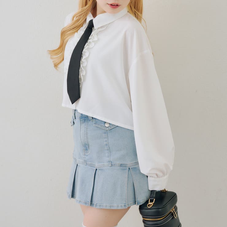 フリルブラウス | NICE CLAUP / OLIVE des OLIVE　OUTLET | 詳細画像21 