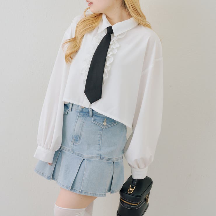 フリルブラウス | NICE CLAUP / OLIVE des OLIVE　OUTLET | 詳細画像22 