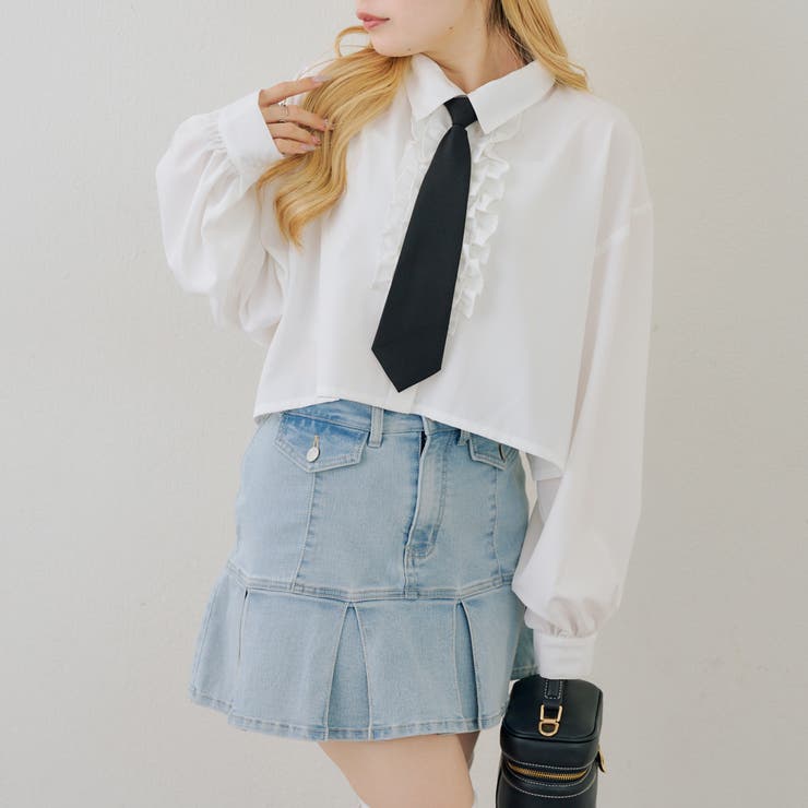 フリルブラウス | NICE CLAUP / OLIVE des OLIVE　OUTLET | 詳細画像24 