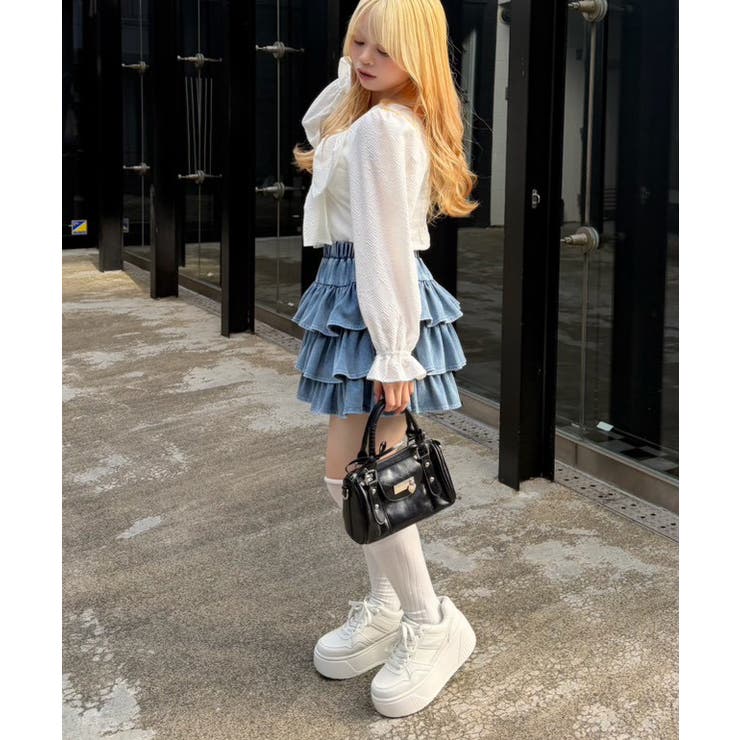 フロントビッグリボンブラウス | RMAF　NICE CLAUP / OLIVE des OLIVE | 詳細画像11 