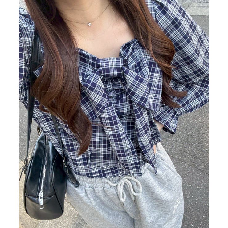 フロントビッグリボンブラウス | RMAF　NICE CLAUP / OLIVE des OLIVE | 詳細画像14 