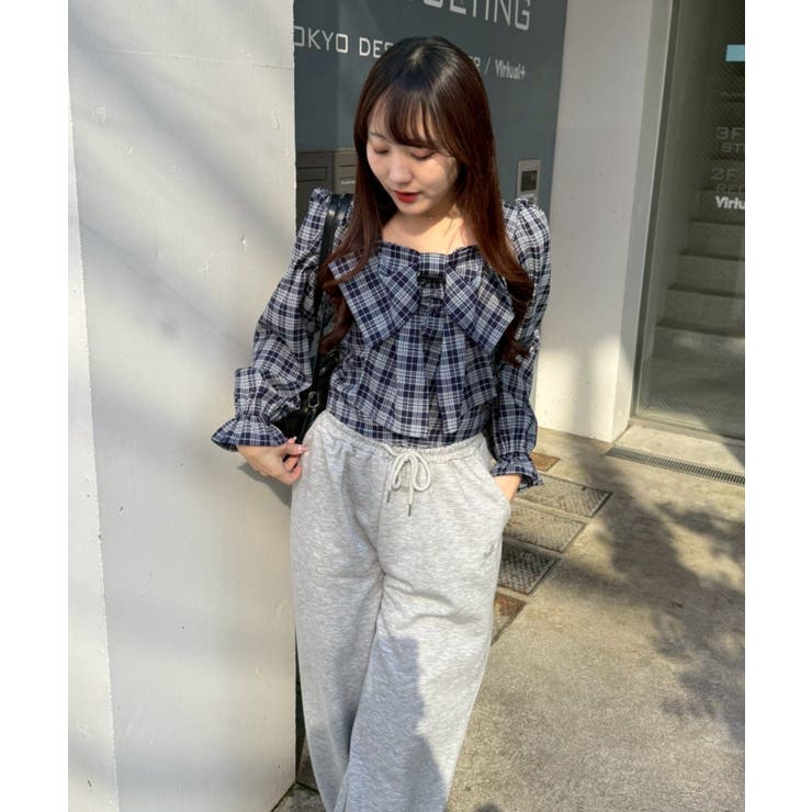 フロントビッグリボンブラウス | RMAF　NICE CLAUP / OLIVE des OLIVE | 詳細画像15 