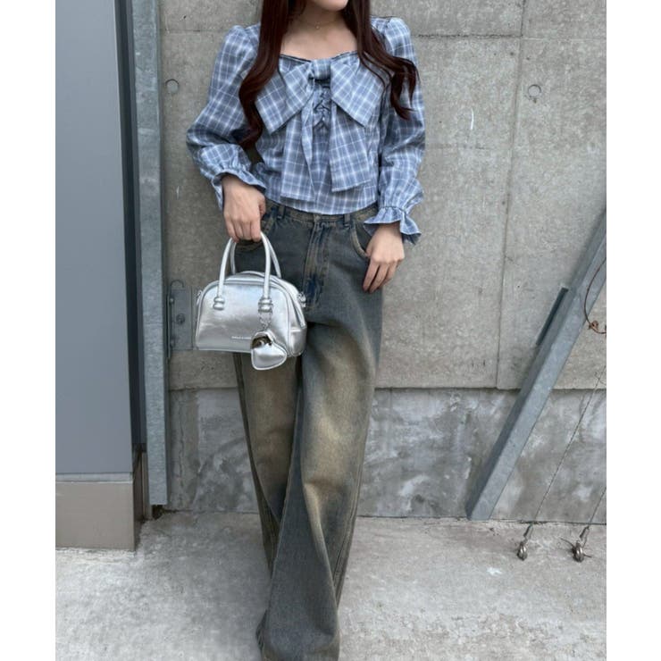 フロントビッグリボンブラウス | RMAF　NICE CLAUP / OLIVE des OLIVE | 詳細画像23 