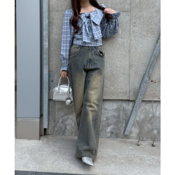 フロントビッグリボンブラウス | RMAF　NICE CLAUP / OLIVE des OLIVE | 詳細画像25 