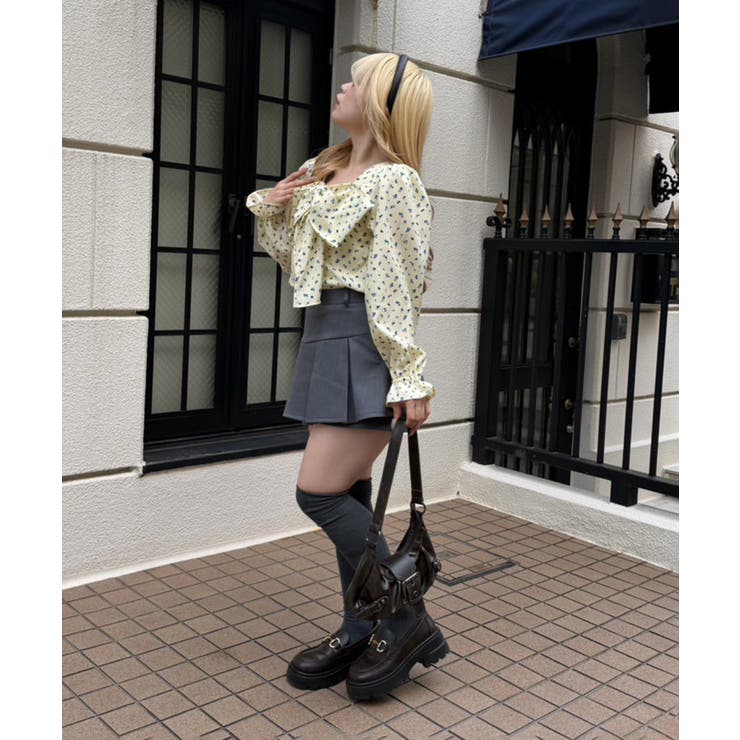 フロントビッグリボンブラウス | RMAF　NICE CLAUP / OLIVE des OLIVE | 詳細画像6 