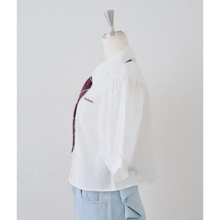 スクールネクタイ付シャツ | NICE CLAUP / OLIVE des OLIVE　OUTLET | 詳細画像25 