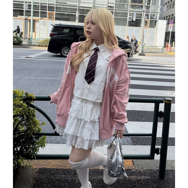 スクールネクタイ付シャツ | NICE CLAUP / OLIVE des OLIVE　OUTLET | 詳細画像3 