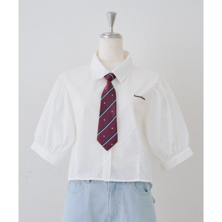 スクールネクタイ付シャツ | NICE CLAUP / OLIVE des OLIVE　OUTLET | 詳細画像24 