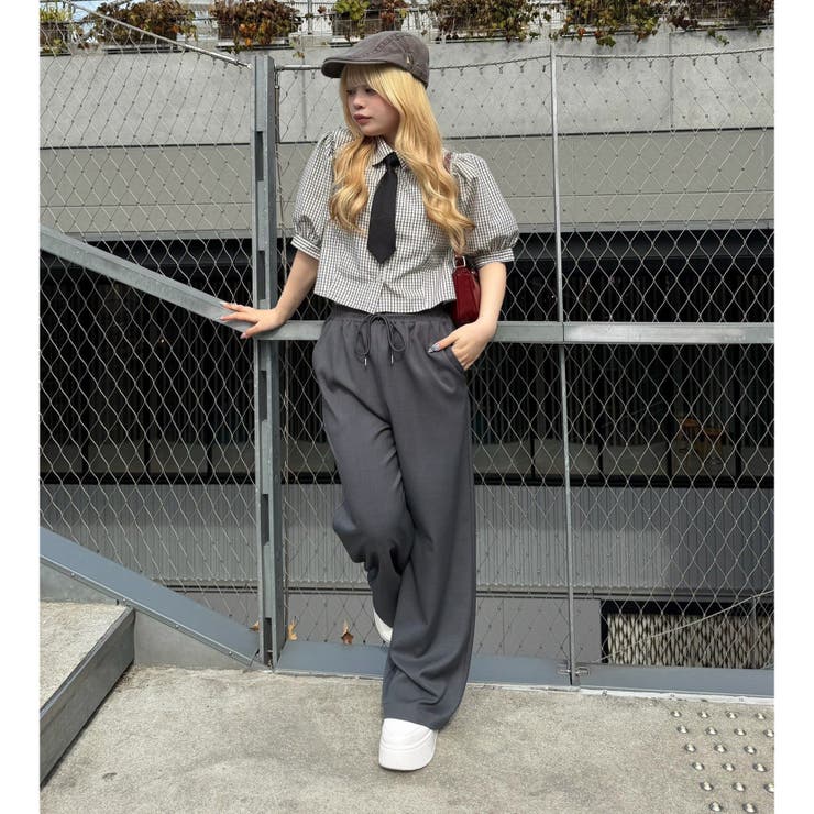 スクールネクタイ付シャツ | NICE CLAUP / OLIVE des OLIVE　OUTLET | 詳細画像12 