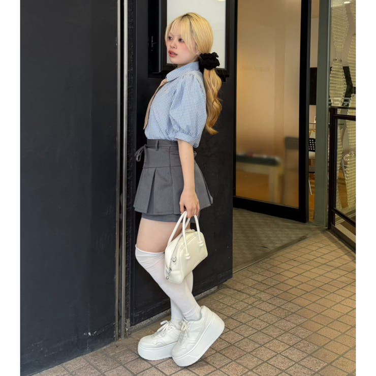 スクールネクタイ付シャツ | NICE CLAUP / OLIVE des OLIVE　OUTLET | 詳細画像21 