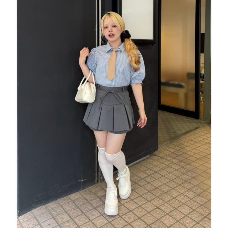 スクールネクタイ付シャツ | NICE CLAUP / OLIVE des OLIVE　OUTLET | 詳細画像22 