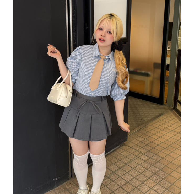 スクールネクタイ付シャツ | NICE CLAUP / OLIVE des OLIVE　OUTLET | 詳細画像23 