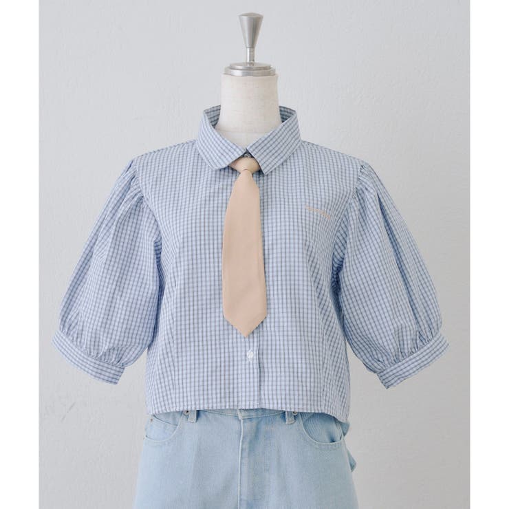 スクールネクタイ付シャツ | NICE CLAUP / OLIVE des OLIVE　OUTLET | 詳細画像16 