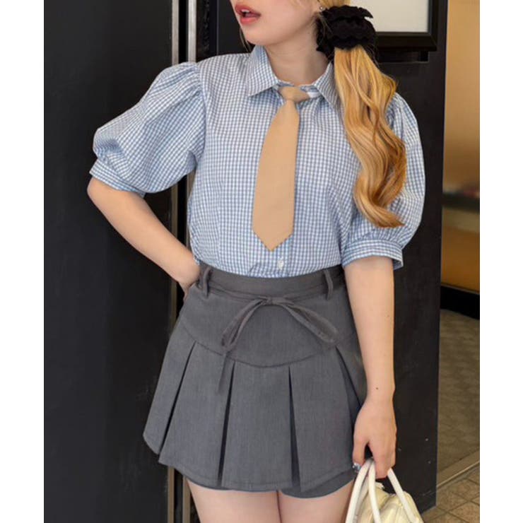 スクールネクタイ付シャツ | NICE CLAUP / OLIVE des OLIVE　OUTLET | 詳細画像36 