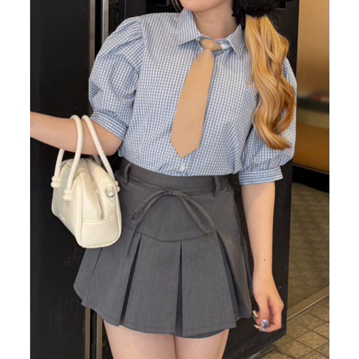 スクールネクタイ付シャツ | NICE CLAUP / OLIVE des OLIVE　OUTLET | 詳細画像35 