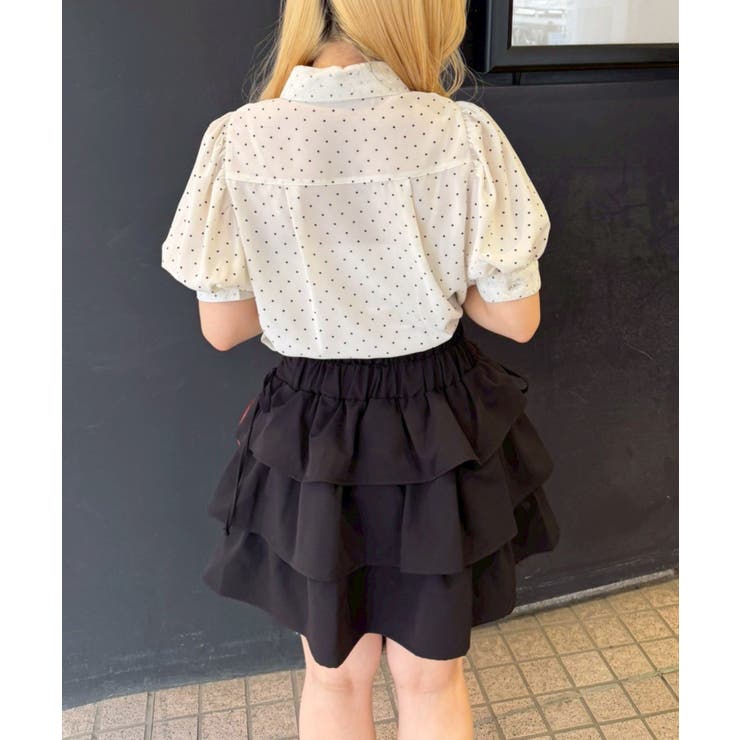 レースボウタイ付ブラウス | NICE CLAUP / OLIVE des OLIVE　OUTLET | 詳細画像15 