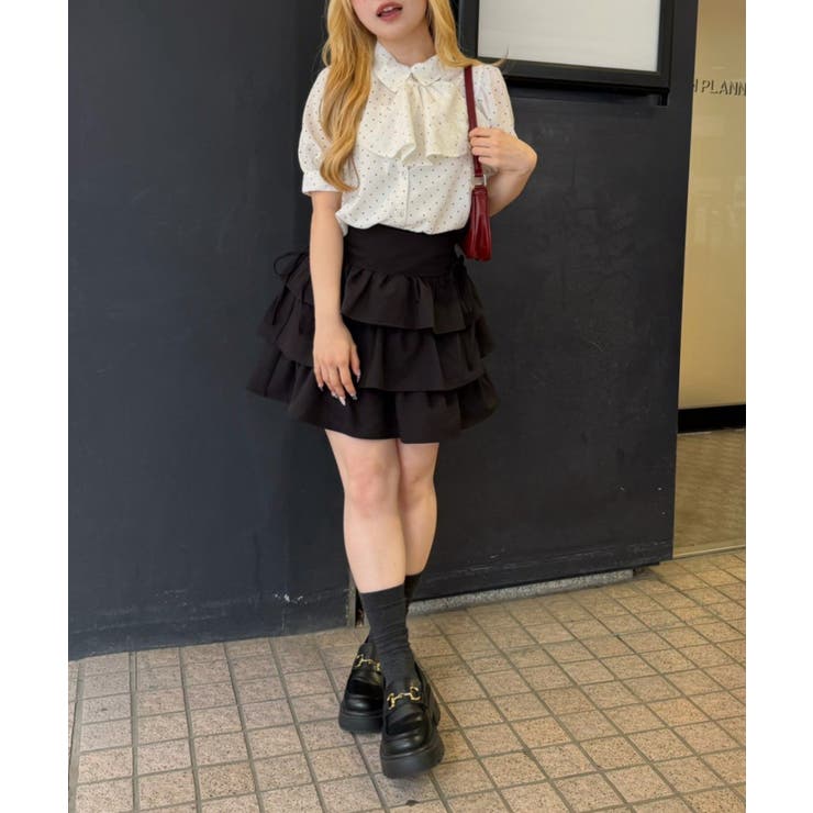 レースボウタイ付ブラウス | NICE CLAUP / OLIVE des OLIVE　OUTLET | 詳細画像17 