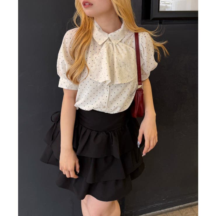 レースボウタイ付ブラウス | NICE CLAUP / OLIVE des OLIVE　OUTLET | 詳細画像18 