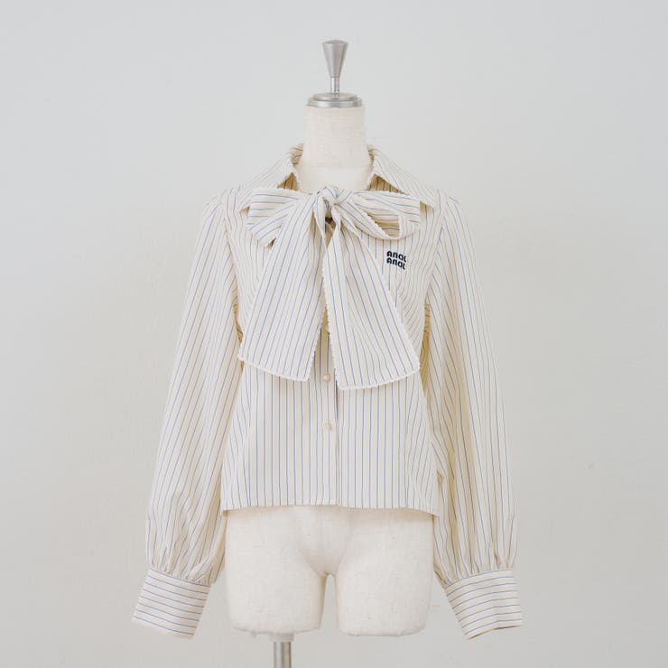 ピコレースボウタイブラウス | NICE CLAUP / OLIVE des OLIVE　OUTLET | 詳細画像23 