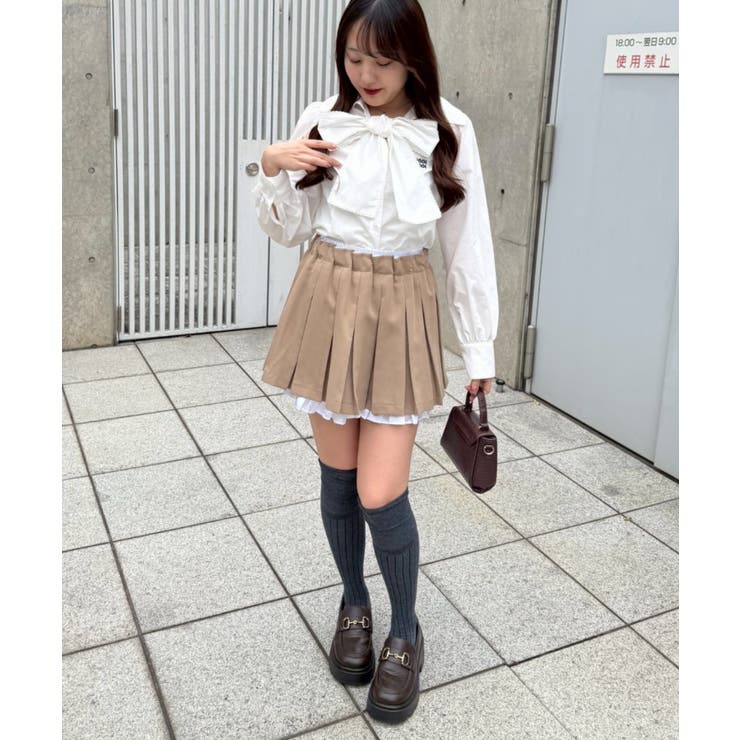 ピコレースボウタイブラウス | NICE CLAUP / OLIVE des OLIVE　OUTLET | 詳細画像26 