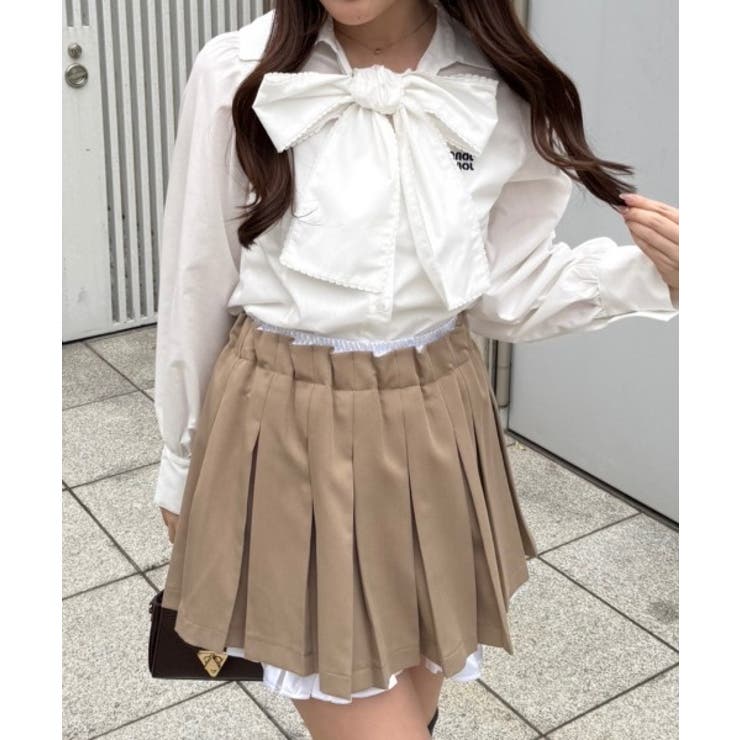 ピコレースボウタイブラウス | NICE CLAUP / OLIVE des OLIVE　OUTLET | 詳細画像29 