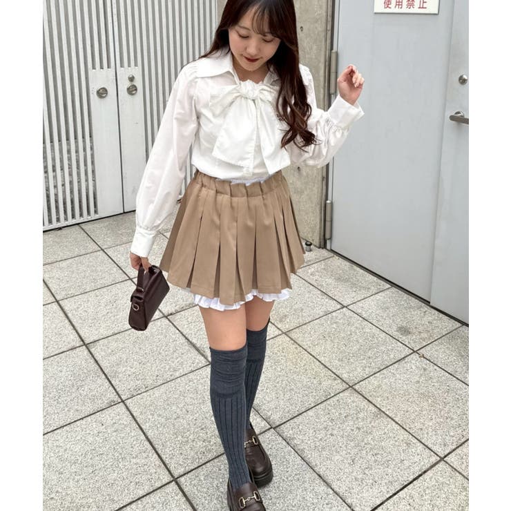 ピコレースボウタイブラウス | NICE CLAUP / OLIVE des OLIVE　OUTLET | 詳細画像31 