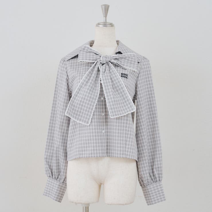 ピコレースボウタイブラウス | NICE CLAUP / OLIVE des OLIVE　OUTLET | 詳細画像33 