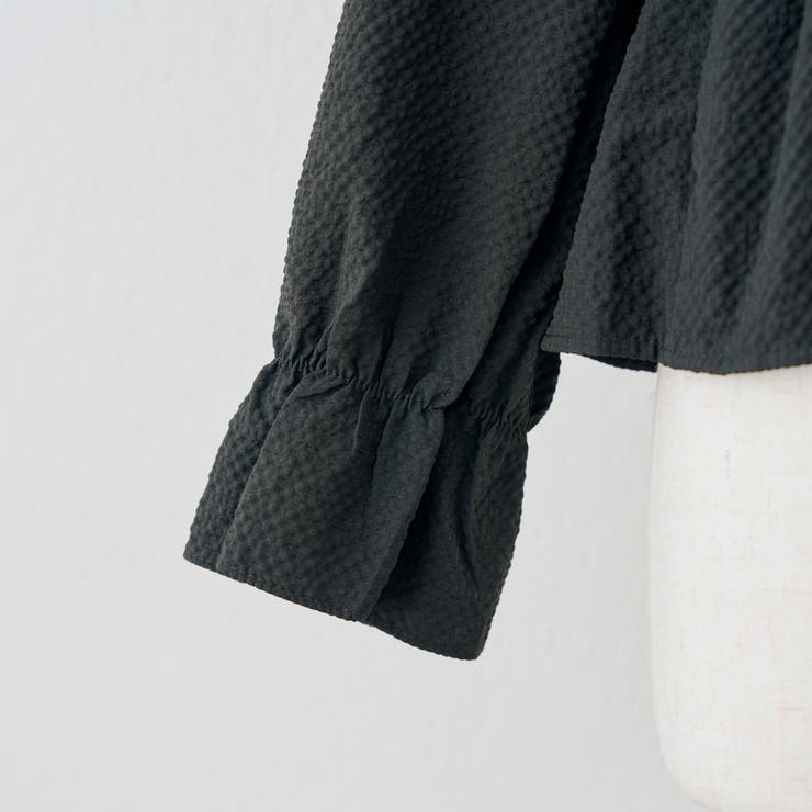 シャーリング衿付ブラウス | RMAF　NICE CLAUP / OLIVE des OLIVE | 詳細画像3 