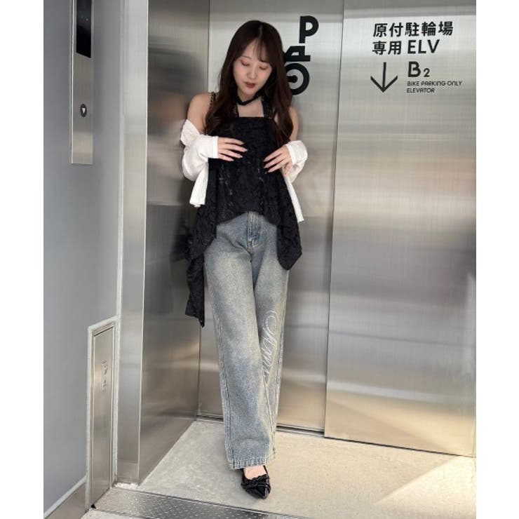 【丈の長さを選べる】イレヘムキャミチュニック | NICE CLAUP / OLIVE des OLIVE　OUTLET | 詳細画像16 