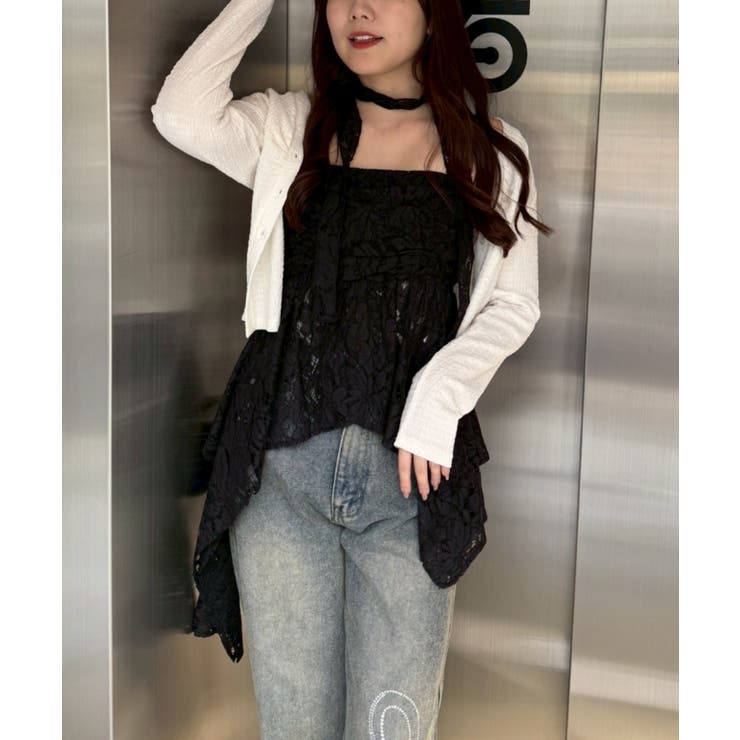 【丈の長さを選べる】イレヘムキャミチュニック | NICE CLAUP / OLIVE des OLIVE　OUTLET | 詳細画像18 