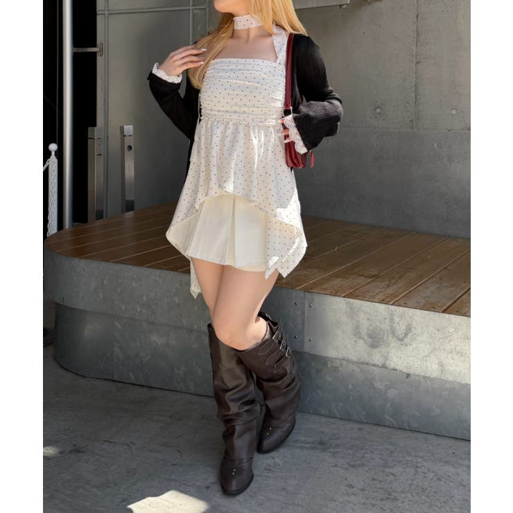 【丈の長さを選べる】イレヘムキャミチュニック | NICE CLAUP / OLIVE des OLIVE　OUTLET | 詳細画像27 