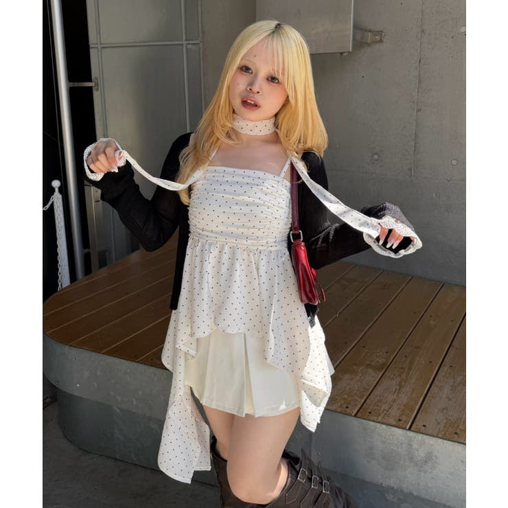 【丈の長さを選べる】イレヘムキャミチュニック | NICE CLAUP / OLIVE des OLIVE　OUTLET | 詳細画像30 