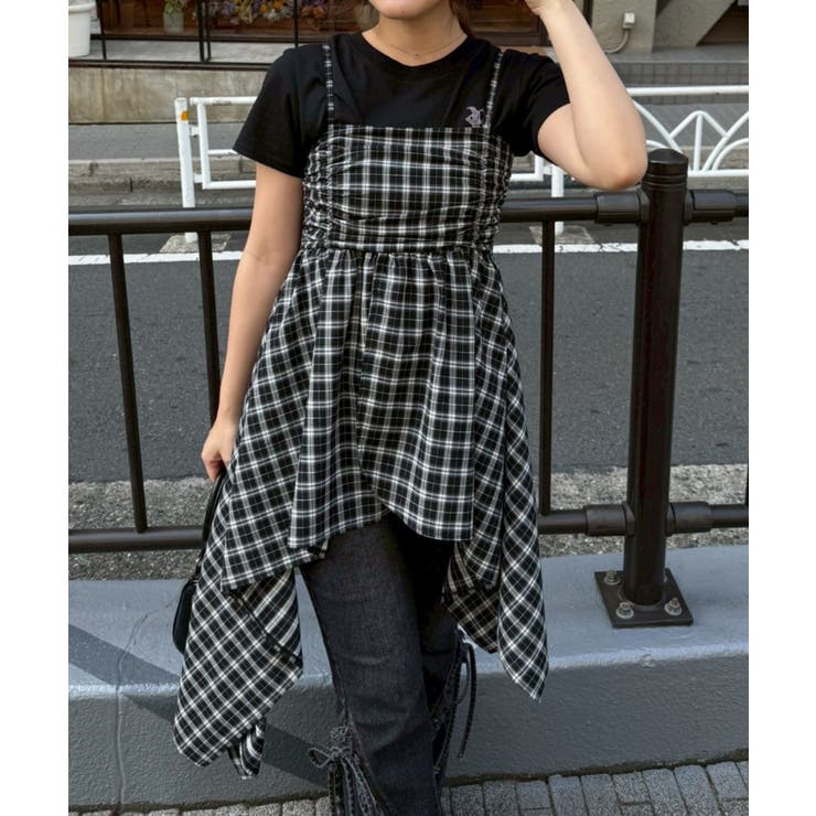 【丈の長さを選べる】イレヘムキャミチュニック | NICE CLAUP / OLIVE des OLIVE　OUTLET | 詳細画像32 