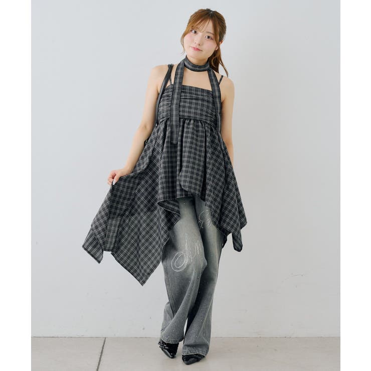 【丈の長さを選べる】イレヘムキャミチュニック | NICE CLAUP / OLIVE des OLIVE　OUTLET | 詳細画像65 