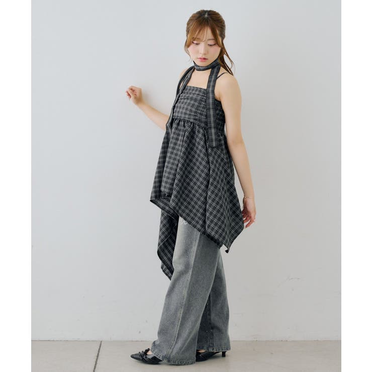 【丈の長さを選べる】イレヘムキャミチュニック | NICE CLAUP / OLIVE des OLIVE　OUTLET | 詳細画像67 