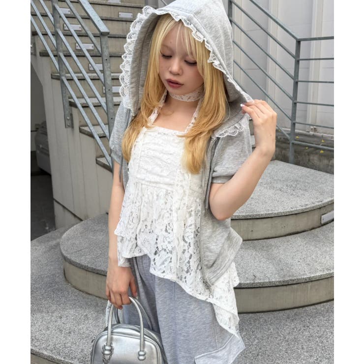 オフ | 【丈の長さを選べる】イレヘムキャミチュニック | NICE CLAUP / OLIVE des OLIVE　OUTLET