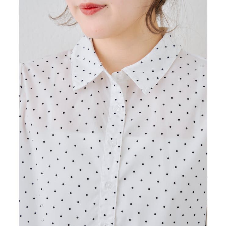 【選べる丈違い♪】フリルヘムブラウス | NICE CLAUP / OLIVE des OLIVE　OUTLET | 詳細画像3 