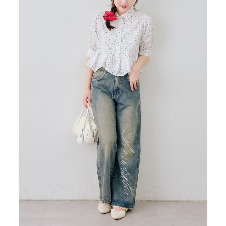 【選べる丈違い♪】フリルヘムブラウス | NICE CLAUP / OLIVE des OLIVE　OUTLET | 詳細画像11 