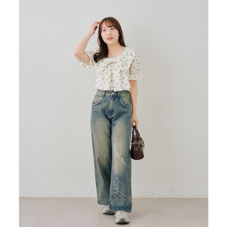 ビッグリボンブラウス | NICE CLAUP / OLIVE des OLIVE　OUTLET | 詳細画像27 