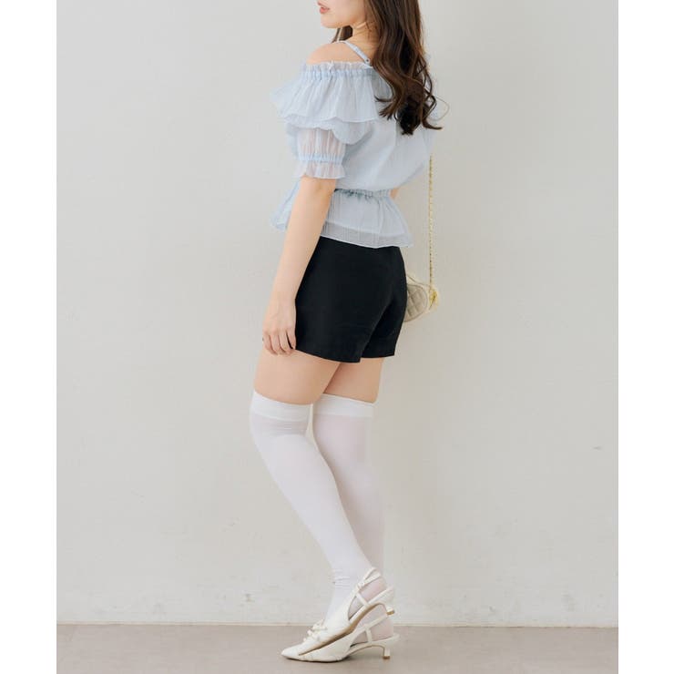 ビッグ衿オフショルブラウス | NICE CLAUP / OLIVE des OLIVE　OUTLET | 詳細画像5 