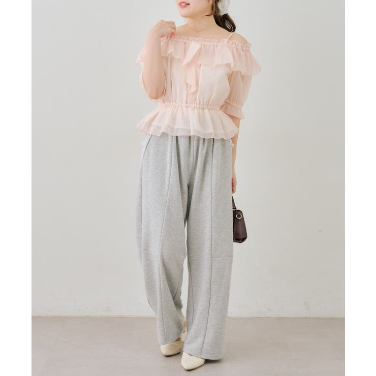 ビッグ衿オフショルブラウス | NICE CLAUP / OLIVE des OLIVE　OUTLET | 詳細画像11 