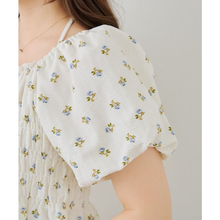 2WAYシャーリングパフ袖ブラウス | NICE CLAUP / OLIVE des OLIVE　OUTLET | 詳細画像15 