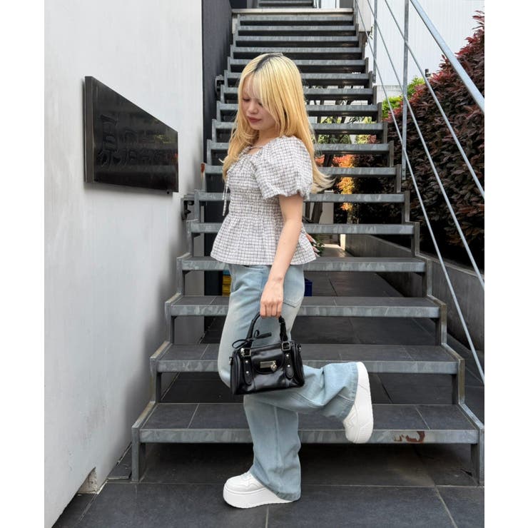2WAYシャーリングパフ袖ブラウス | NICE CLAUP / OLIVE des OLIVE　OUTLET | 詳細画像25 