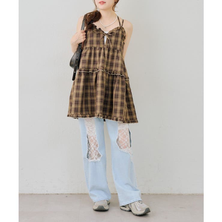 フリルティアードキャミ | NICE CLAUP / OLIVE des OLIVE　OUTLET | 詳細画像14 