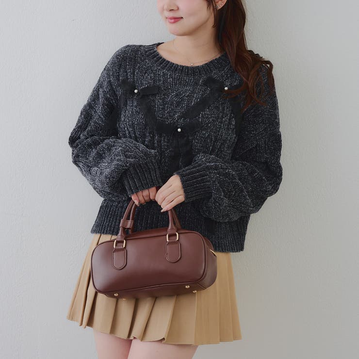 オーガンリボンモールニット | RMAF　NICE CLAUP / OLIVE des OLIVE | 詳細画像23 