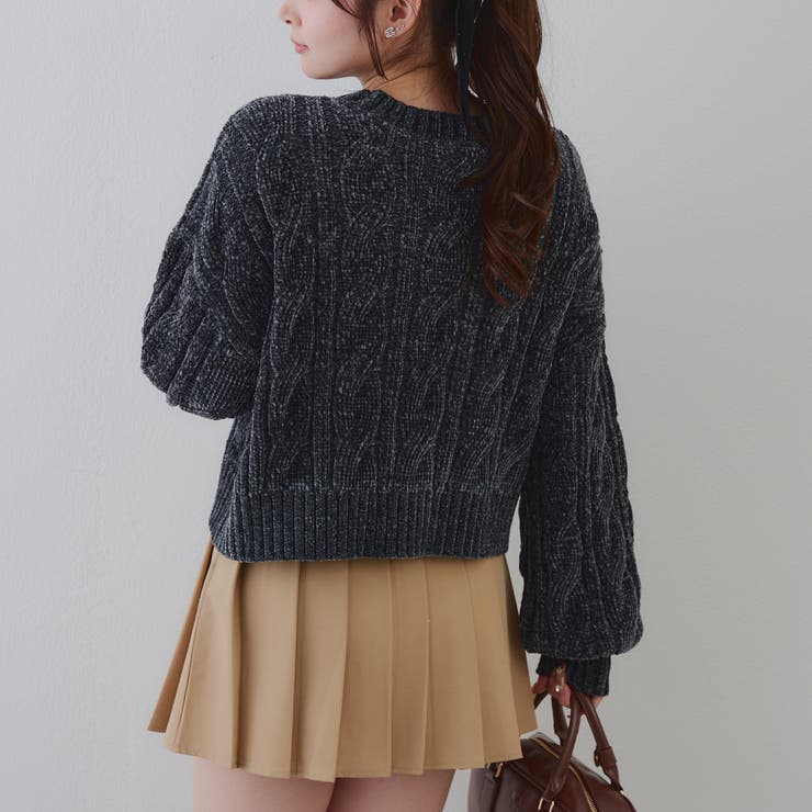 オーガンリボンモールニット | RMAF　NICE CLAUP / OLIVE des OLIVE | 詳細画像25 