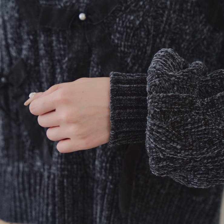 オーガンリボンモールニット | RMAF　NICE CLAUP / OLIVE des OLIVE | 詳細画像35 