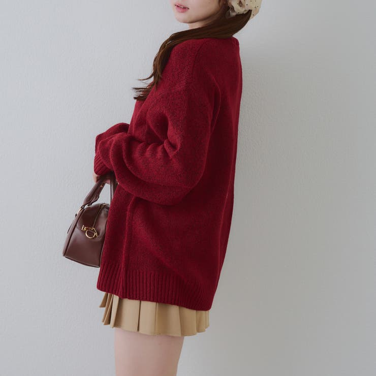 Dogニットプルオーバー | RMAF　NICE CLAUP / OLIVE des OLIVE | 詳細画像3 